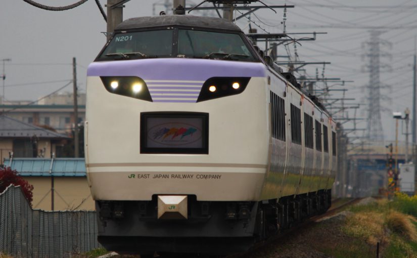 Shu-Shu Train 2 相模線に485系「彩」入線2回目！